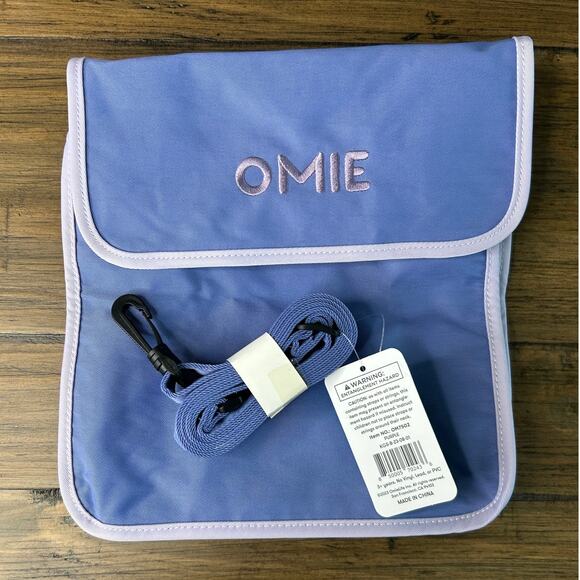 OmieBox PURPLE Lunch Bag Insulated Nylon Washable for Omie Box NWT School Work - Picture 7 of 10